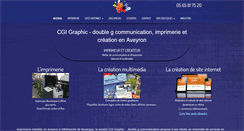 Desktop Screenshot of cgigraphic.fr